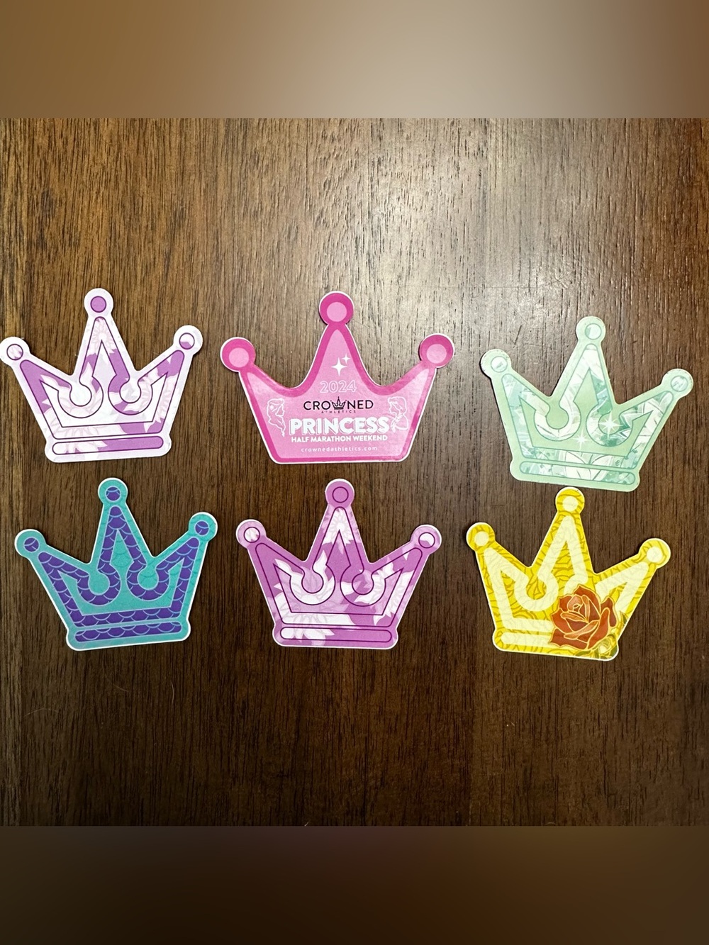 Bundle of Crowned Athletics Stickers